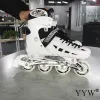 Shoes Roller Skates Shoes 4 Wheels Flashing Inline Pvc Adult Adjustable Speed Skating Shoes Sneakers For Professional Outdoor Sport