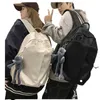 Lu Schoolbag Male College Students Simple Siglapacise Backpack Middle School High School Travel Backpack