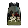 Mochila spoof skibidi toalete homens unisex bolsa de ombro camcorderman alto-falante tv homem cinegrafista dos desenhos animados meninos meninas escola