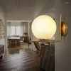 Wall Lamps 2024 Simple Modern Creative Circular Lighting Decor Lamp Do Ceiling