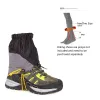 Acessórios polainas de perna à prova dwaterproof água ajustável bota de neve polainas sapatos mais quentes capa para caminhadas, caminhada, caça, escalada de montanha 24bd