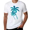 Herren Polos Two Coconut Palm Trees T-Shirt Jungen Animal Print Heavyweights Plain Black T Shirts Herren