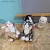 Animais de pelúcia de pelúcia realista gato brinquedos de pelúcia kawaii simulação animal decoração de casa reallylife gato boneca adorável macio plushies brinquedos para crianças presente l240320