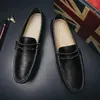 Casual Loafers Mens 585 Shoes Moccasins Leather Dress Breathable Slip on Driving Comfortable Big Size