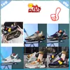 Summer Women's Soft Sports Board Shoes Designer High Duality Fashion Mixed Color Sole Outdoor Sports Wear resistant Reinforced Shoes GAI