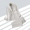 Nouveau Robe d'automne Suite veste femmes pantalons Blazers dames femmes costumes smoking manteau