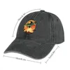 Berets UFO Classic Retro Cowboy Hat Proteção UV Solar Visor Golf Cap Dad Girl's Chapéus Masculinos