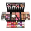 74 Cores Sombra Lip Gloss Combinati Maquiagem Set Matte Eye Shadow Tray Fl Batom Fi Mulheres Cosmetic Kit Box i5Gm #