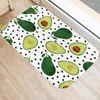 Tappeti Avocado Modello stampato Cucina Zerbino per porta d'ingresso 40 60 Tappeto in velluto corallo Zerbino Tappetini Tappeto colorato antiscivolo 48047