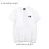 nortfaces shirt Men T-Shirt Letter Print Smile Face The T-Shirts Fashion Designer Summer Top Short Sleeve Shirt North 854