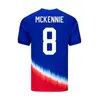 PULISIC 24 25 Nuovi Stati Uniti ADAMS REYNA ROBINSON versione giocatore fan della squadra nazionale Maglie da calcio AARONSON PEPI MUSAH REAM maglia da calcio casa lontano uniformi per bambini