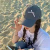 Casquettes de baseball Cowboy Bow Noeud Baseball Coréen Sweet Sun Hat Sports d'été Femmes Protection extérieure