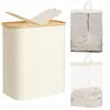 Laundry Bags Bathroom Baskets Hamper Large Collapsible Foldable Dirty Basket Clothes With Lid Removable Inner