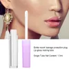 50pcs 1.l Mini Lip Gloss Tubes Lip Stick DIY Lip Gloss Ctainer Empty Bottles Purple 89UD#