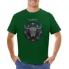 Polos masculinos taurus signo do zodíaco camiseta suor costumes secagem rápida meninos impressão animal camisetas masculinas