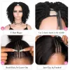 Perruques wignee v partie perruque coiffure synthétique dreadlocks perruques de cheveux pour femmes noires coiffure bouclée et perruque courte cosplay résistant à la chaleur utilisation quotidienne