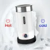 Hibrew Milk Frother Nandoling Fothing Mixer Chold Latte cappuccino W pełni automatyczny cieplej Cool Touch M1A 230308