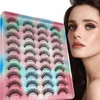 D Curl False Eyel 3D Faux Mink Russian Strip Les Natural Fluffy Lift Eye L Extensi Makeup Tools Bulk Wholesale Z92M#