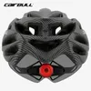 Casco de ciclismo Luz Carretera MTB Bicicleta de montaña Bicicleta LED 5462 cm para hombres Mujeres Visored Casco Accesorios 240312