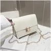 Sacs à bandoulière mode petit bandoulière pour femmes 2024 Mini sac en cuir PU messager fille blanc dames téléphone sac à main