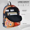 Zaino Mandala Bohemian Zaini Ragazzi Ragazze Bookbag Studenti Borse da scuola Zaino per bambini Cartoon Borsa a tracolla da viaggio