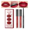 1 ~ 4 pezzi Lip Gloss Lg Lasting Lip Line Set Cosmetici Rossetto liquido Set trucco labbra N-stick Cup c6Ij #