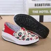 Casual Schoenen Herfst Schommelende Vrouwen Mode Canvas Slip Op Wedge Vrouwelijke Ademende Platform Sneakers Zapatillas Mujer