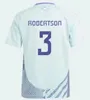 Szkocka koszulka piłkarska 24/2 25 koszulka piłkarska 2024 25 Euro Cup Scottish National Team Football Kit Kit Kit Set Home Blue Away White Special Rob