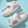 Slippers For Womens Design Cartoon Flip Flops Lady Cotton Linen House Shoes Slides Four Season Casual Home