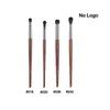 4pcs / set olho pincel de maquiagem detalhe Eyeshadow Lip liner madeira natural PrecisioSmudge Ccealer Make up pincéis vinco ferramentas cosméticas g2pW #