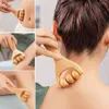 face Massager Maderoterapia Face Roller Mini Wood Therapy Face Slimming Gua Sha Scraper Facial Lifting Wrinkle Remover x5xM#