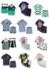 Casablanc-s 24ss designer heren t-shirt set Masao San print heren casual shirt en korte dames losse zijden overhemd hoge kwaliteit tees zomer tour mannen t-shirt