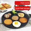 7 szklanki Pancake Pan Nonstick Breakfast Griddle Dinozaur Animals Waffle Maker Ford For Kids Egg Omlet Crepe Smażenie 240308