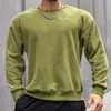 Sudaderas con capucha para hombre Sudadera con capucha para hombre Sudadera con capucha de felpa con cuello redondo bordado Abrigo de manga larga Jogger Gym Fitness Ropa de entrenamiento