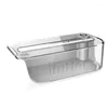 Plates Butter Dish With Knife And Lid Plastic Storage Box Cheese Keeper 594C