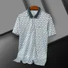 Neue Herren-Stylist-Polohemden Luxus Italien Herren 2023 Designerkleidung Kurzarm Mode Herren Sommer-T-Shirt Asiatische Größe M-3XL