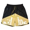 Gym Shorts Rude Shorts Man Men Short Designer Hip-hop Patterned Five Point Shorts Running Sport Quick Dry Shorts Rhude Shorts Luxury Shorts Basketball Shorts Y2