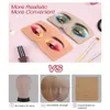 Réutilisable 5D Maquillage Cosmétique Pratique Masque Conseil Pad Peau Yeux Visage Soluti Maquillage Mannequin Silice pour Fournitures de Formation U7iJ #