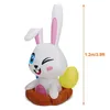 Party Decoration Inflatable Easter Cartoon Waterproof Decor 3.9ft With LED Lights Cute Yard Indoor