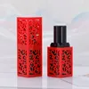 10/25/50pcs tubo de batom vazio ctainers quadrado criativo oco preto vermelho maquiagem ferramentas embalagem recarregável lip rouge garrafas c0i1 #