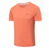 Ice silk quick drying clothes, running clothes, sports t-shirts, men's fitness clothes, summer short sleeves
