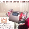 Macchina di bellezza consigliata Cuscinetti a diodi laser Lipo Rimodellamento non invasivo Linea del corpo Perdita di peso Rimozione del grasso Braccia Gambe Glutei Dimagrante