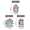 Halloween Leuke Cartoon Paddestoel Emaille Pin Creatieve Zin Wees geen Kutje Broches Gift Rugzak Kleding Accessoires Revers Badge Sieraden