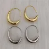Orecchini a cerchio moda oro argento placcato orecchino a forma di C penetrante per gioielli da donna e ragazze E551