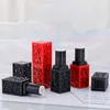 10/25/50pcs tubo del rossetto contenitori vuoti quadrati creativi vuoti nero rosso strumenti di trucco imballaggio bottiglie riutilizzabili Lip Rouge c0i1 #
