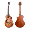 Gitaar ammoon 36/38/39/40/41 inch Akoestische Folk Gitaar Kit Cutaway Akoestische Folk Gitaar Kit met Gitaar Accessoires Muziekinstrumenten