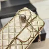 borsa di design di lusso tote Clutch Flap borsa baguette borsa in vernice Diamond Lattice viaggio Crossbody estate borsa a tracolla portafoglio semplice e bella