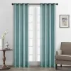 Curtains Linen SemiBlackout Curtains For Kitchen Bedroom Treatment Solid Colors Window Curtains for Living Room Custom Size