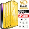 9D skärmskydd härdat glas för iPhone 15 14 13 12 11 Pro Max X XR XS Max 7 8 6s 14 Plus Impact HD Screen Protector