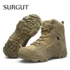 Boots Surgut Brand New Men Shoes Autumn Winter Men Boots Mode Male Laceup Shoes Highcut Men Casual Military Desert Tactical Boots